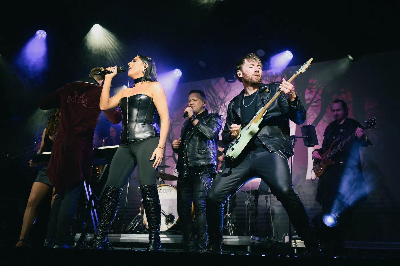 Rock Legends In Symphony in performance