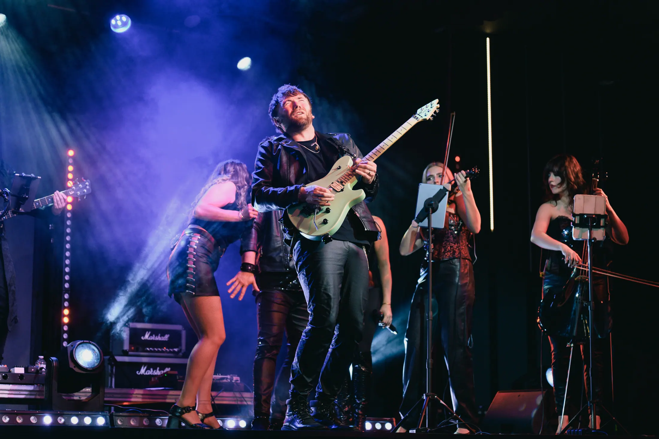 Rock Legends In Symphony in performance
